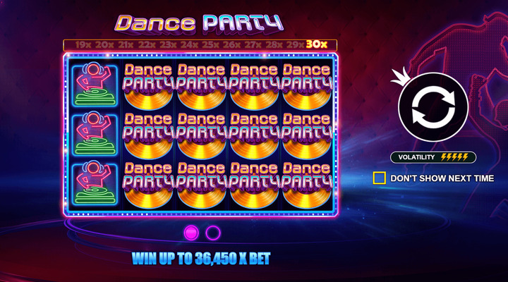Dance Party Slot Screenshot